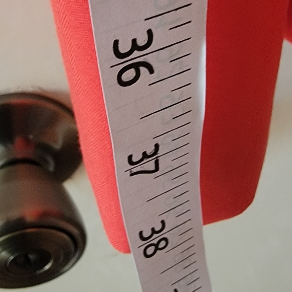 Pinkish red shirt dress with belt - Picture 4 of 6